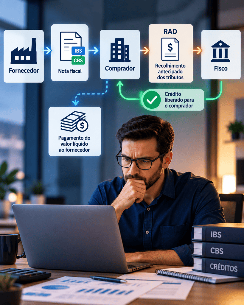 RAD surge como alternativa ao split payment a partir de janeiro; entenda o mecanismo
